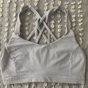 Lululemon Athletica Light Gray Sports Bra